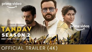 Tandav Season 2 Official Trailer I Amazon Prime I New Web Series Trailer 2022 I Saif Ali Khan [upl. by Lafleur]