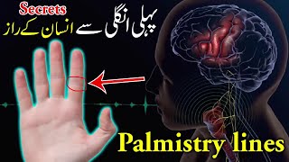 Palmistry First Finger Se Insan K Raaz  Hand Reading  Mehrban Ali  Mehrban TV [upl. by Odella]