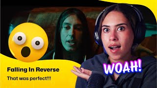 Reaction ▷ Falling In Reverse  Popular Monster [upl. by Hedve]