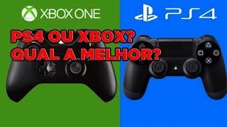 PS4 ou Xbox One Qual é a melhor  Wii descontinuada [upl. by Studdard]