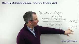 How to pick income winners  What is a dividend yield  MoneyWeek Investment Tutorials [upl. by Esille269]