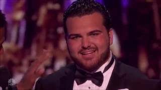 Sal Valentinetti The Voice With MEGA Performance  AGT 2016 [upl. by Einimod219]