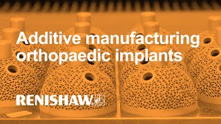 Additive manufacturing orthopaedic implants for Croom Precision Medical [upl. by Aissatan762]