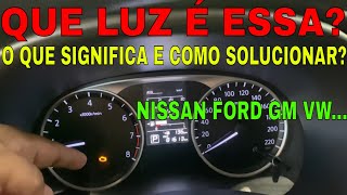 LUZ DA INJEÃ‡ÃƒO ELETRÃ”NICA ACESA NO PAINELPARA QUE SERVE A LUZ DE INJEÃ‡ÃƒO NISSAN KICKS MARCH VERSA [upl. by Killion]