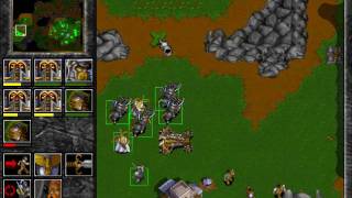 Warcraft 2 Tides of Darkness  Human Campaign Gameplay  Mission 8 [upl. by Naellij107]