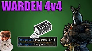 For Honor Rework Warden 4v4  1v1 me N00b [upl. by Waldos]