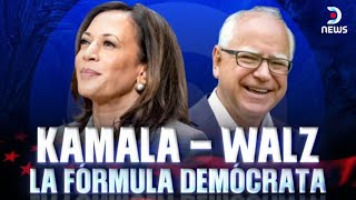 ¿Quién es el candidato a vicepresidente Tim Walz de Kamala Harris  DNews [upl. by Danella]