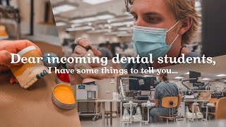 How to Survive Your First Year of Dental School  My Best Advice [upl. by Ransell494]