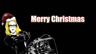 Madonna  Santa Baby Lyrics On Screen [upl. by Latsyrd]