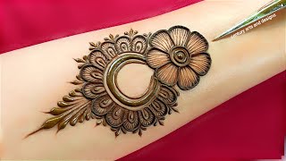 Very beautiful stylish mehndi design  Arabic mehndi design  simple mehndi  mehandi  mehndi [upl. by Crisey249]