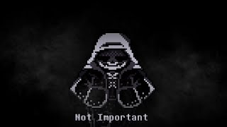 Not Important  JSDusttale [upl. by Naasar579]