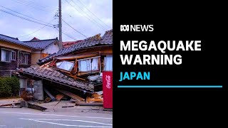 Authorities in Japan warn of heightened risk of megaquake ABC NEWS [upl. by Nimaj]