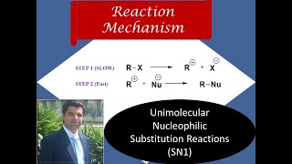 Unimolecular Nucleophilic Substitution Reactions  SN1  Reaction Mechanism  Organic Chemistry [upl. by Engel858]