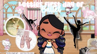 🩰🐾Lotties FIRST day of ballet🐾🩰WITH SOUND🔈avatar world🌍 [upl. by Ynnor]