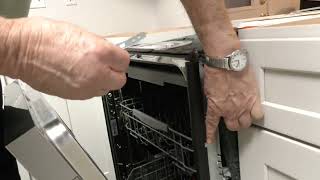 Dishwasher side mount installation [upl. by Aicnerolf427]