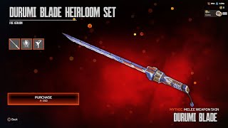 Crypto Heirloom Recolor Durumi Blade Next In Line Apex Legends Season 20 [upl. by Orbadiah]