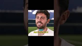 Bernardo Silva net worth evolution networth evolution football throughtheyears shorts [upl. by Nickey914]