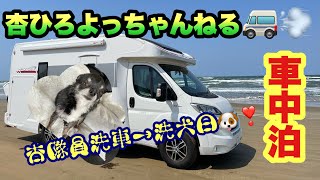 【車中泊】キャンピングカー 自粛中 愛犬シャンプー 愛犬とキャンピングカー旅 [upl. by Ashford]