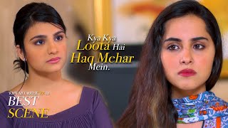 Haq Mehar  Best Scene  Khwab Tabeer  Ep 18  AMW Production [upl. by Alahc]