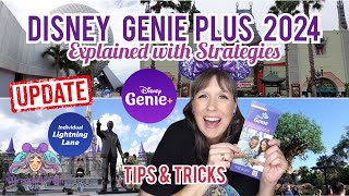 Disney World Genie Plus 2024  Explained with Strategies [upl. by Ayekram320]