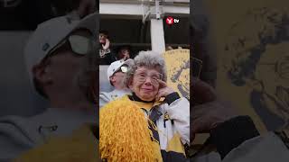 Crowd sings Happy Birthday to 100 Year Old fan [upl. by Graf]