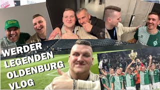 Werder Legenden in Oldenburg  VLOG  Ein Kroos für Werder Kruse Debüt viele Tore UVM [upl. by Cela]