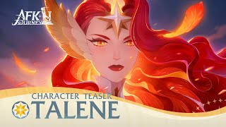 Talene  Character Trailer  AFK Journey [upl. by Ninehc]