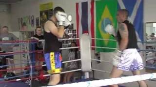 Steven MacQueen  Eilean Siar Muay Thai  Inter Club Griphouse Glasgow [upl. by Farver]