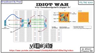 IDIOT WAH mini démo sur Breadboard [upl. by Libbna]