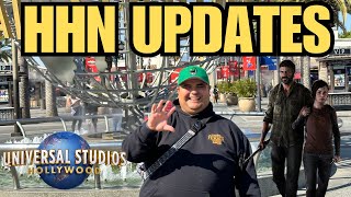 Universal Studios Hollywood Updates  HHN Construction On The Upper Lot amp New Merch [upl. by Victorie]