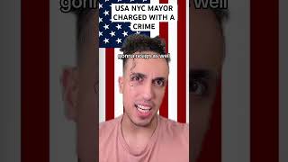 USA NYC Mayor Charged With A Crime [upl. by Aphra]