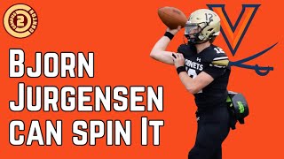 Bjorn Jurgensen the next be DUAL threat Cav  3 STAR SHOW  College Football Recruiting [upl. by Shulem]