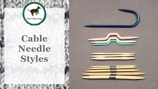 Cable Needle Styles [upl. by Cynara600]