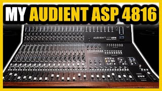 Unlock Big Analog Sound Audient ASP4816HE Console [upl. by Ylremik]