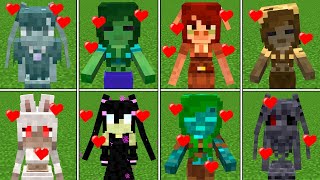 creeper  creeper girlall mobs love in minecraft [upl. by Roots]