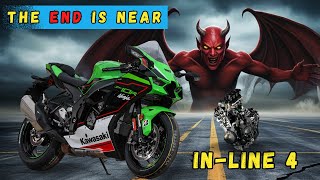 InLine 4 Bikes Are Going To Extinct  ZX 10 R amp R1 In 2025 [upl. by Ennayar]