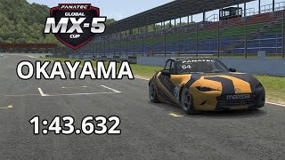 iRacing Onboard  Global MX5 Cup  24S2 Week 3  Okayama  143632 [upl. by Alice]