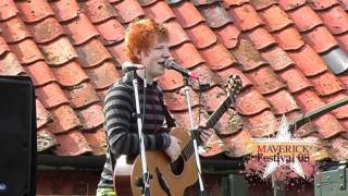 Ed Sheeran live at the Maverick Festival in 2008 [upl. by Huskey]