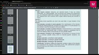 Schizophrenia Spectrum Disorders  DSM 5 TR Demo class [upl. by Dlawso721]