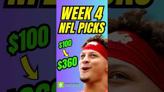 Week 4 NFL Picks amp Predictions 4LEG PARLAY  Best NFL Bets Week 4 2024 [upl. by Ttevi]