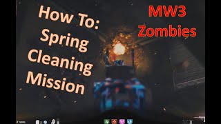 Spring Cleaning Mission Guide Solo MW3 Zombies [upl. by Tobit901]