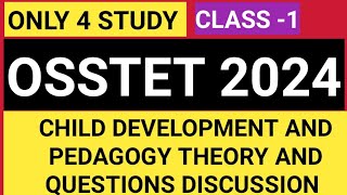 OSSTET 2024 CPD CLASS 1 THEORY AND QUESTIONS DISCUSSION osstet2024 only4study cdpclassbseodisha [upl. by Krishna]