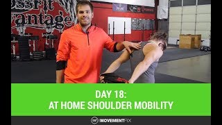 Shoulder Mobility Exercises You Can Do at Home  Day 18 of 30  The Movement Fix [upl. by Cohleen]