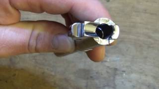 1911 barrel fitting  Reaming and polish the chamber [upl. by Natie]