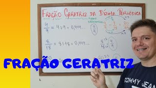 FRAÇÃO GERATRIZ de uma Dízima Periódica  Exercícios e Exemplos  8º ano ‐ AULA 3 [upl. by Esbenshade]