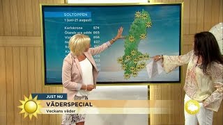 Passa på och njut  lågtryck på väg  Nyhetsmorgon TV4 [upl. by Annadiana832]