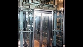 2012 Mitsubishi elevator with amazing chimes at Rotterdam central station Netherlands [upl. by Dinerman]