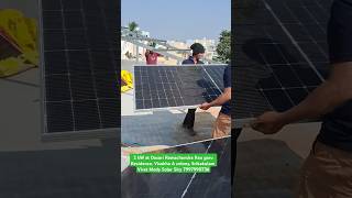 2 kW at Dasari Ramachandra Rao garu Residence Visakha A colony Srikakulam  Virat Mody Solar Sity [upl. by Eimmak]