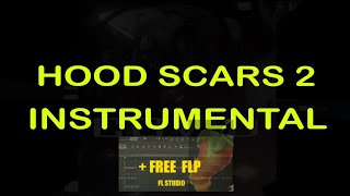 JILil Tjay  Hood scars 2 INSTRUMENTAL [upl. by Belac891]