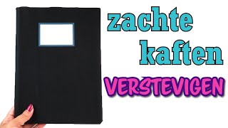 Hoe boeken kaften  slappe kaft verstevigen [upl. by Oetam]